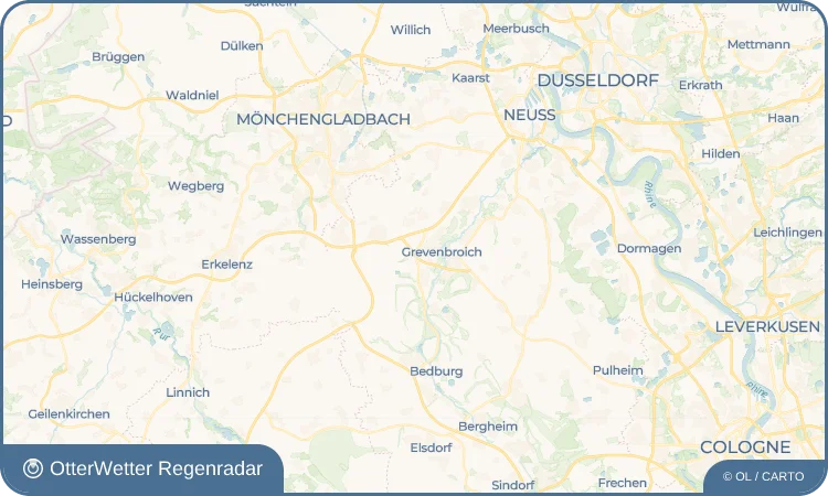 Widget-Vorschau für Fürth Wetter-Widget-Vorschau mit Vorhersagedaten für Fürth