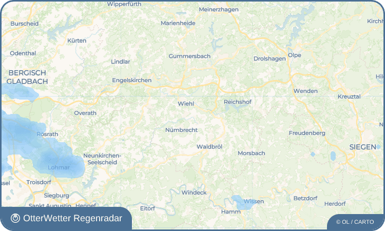 OtterWetter Regenradar-Widget Gaderoth