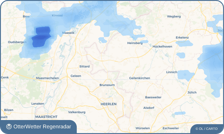OtterWetter Regenradar-Widget Gangelt