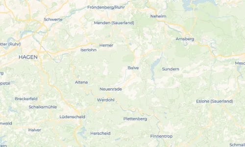 Regenradar Garbeck: aktuelle Niederschläge in Garbeck und Umgebung, Stand 28. Oktober 2026 um 12:35 Uhr