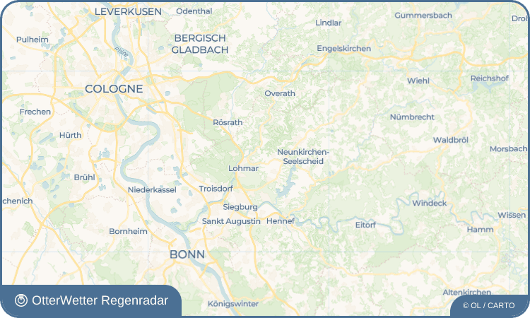 OtterWetter Regenradar-Widget Geber