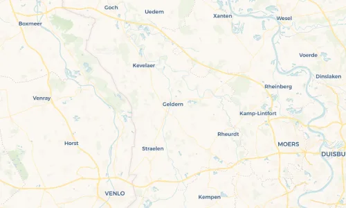 Regenradar Vorschaubild - Aktuelle Niederschläge in Geldern und Umgebung