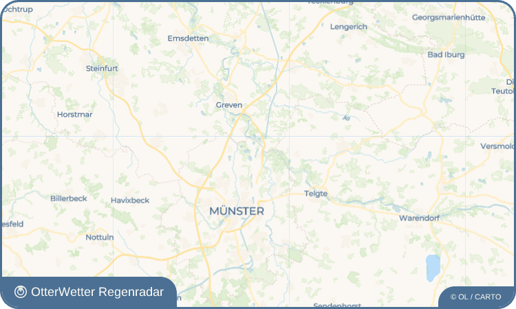 OtterWetter Regenradar-Widget Gelmer
