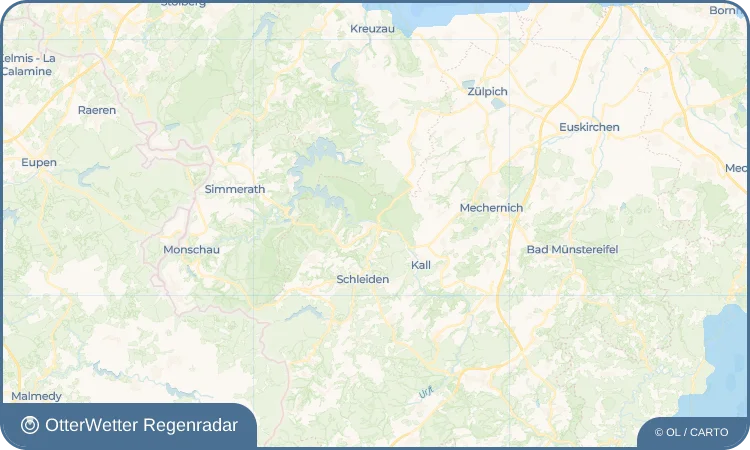Wetter-Widget-Vorschau mit Vorhersagedaten für Gemünd