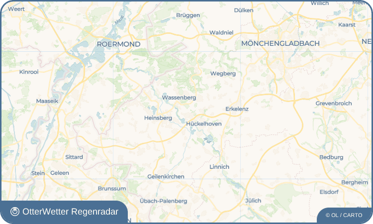 OtterWetter Regenradar-Widget Gendorf