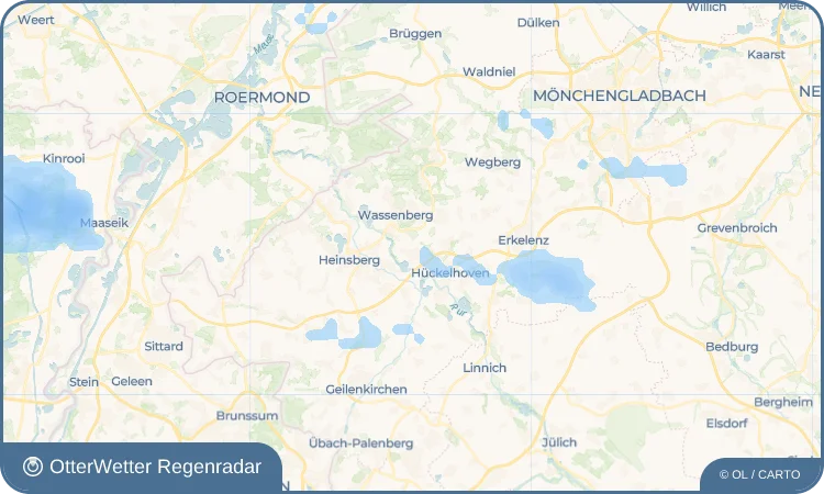 Wetter-Widget-Vorschau mit Vorhersagedaten für Gendorf