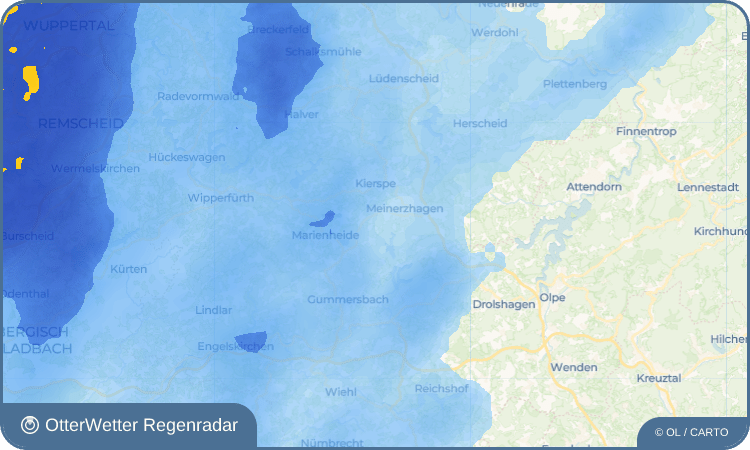 OtterWetter Regenradar-Widget Genkel