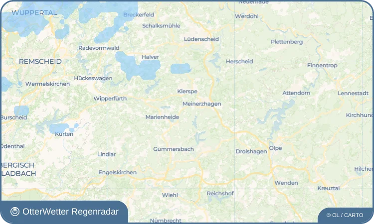 Wetter-Widget-Vorschau mit Vorhersagedaten für Genkel