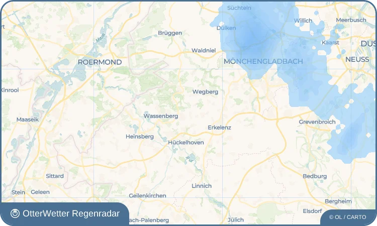 Wetter-Widget-Vorschau mit Vorhersagedaten für Gerderhahn