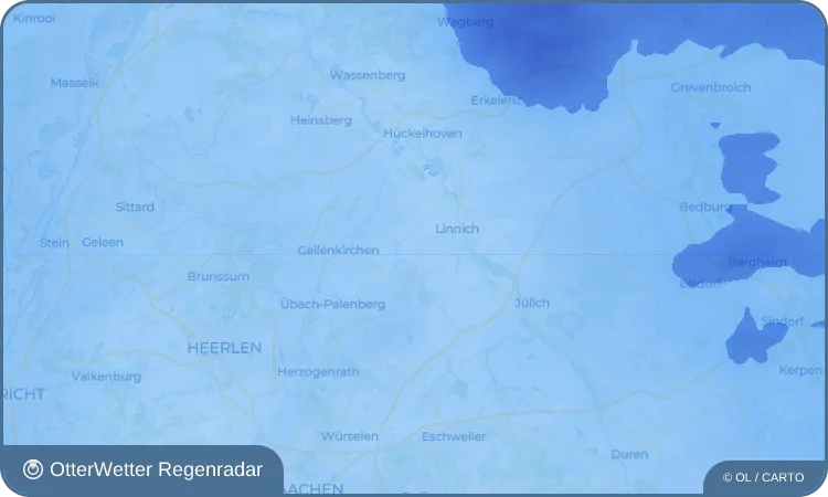 Wetter-Widget-Vorschau mit Vorhersagedaten für Gereonsweiler