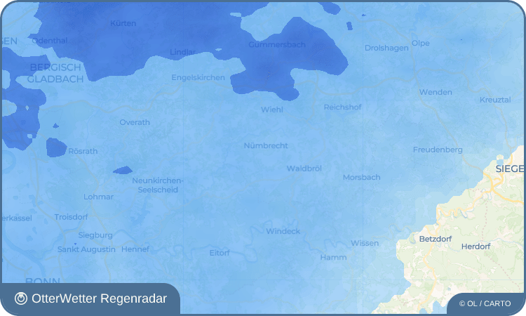 OtterWetter Regenradar-Widget Geringhausen