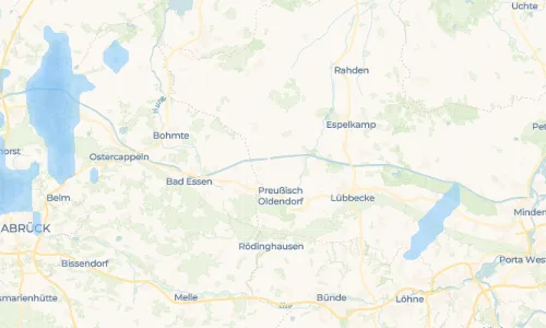 Regenradar Vorschaubild - Aktuelle Niederschläge in Getmold und Umgebung
