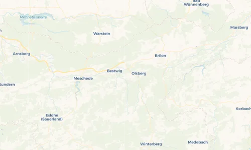 Regenradar Vorschaubild - Aktuelle Niederschläge in Gevelinghausen und Umgebung