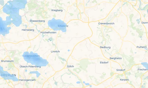 Regenradar Vorschaubild - Aktuelle Niederschläge in Gevelsdorf und Umgebung