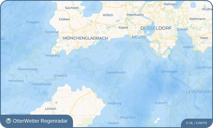 OtterWetter Regenradar-Widget Gierath
