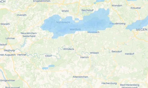 Regenradar Vorschaubild - Aktuelle Niederschläge in Gierzhagen und Umgebung