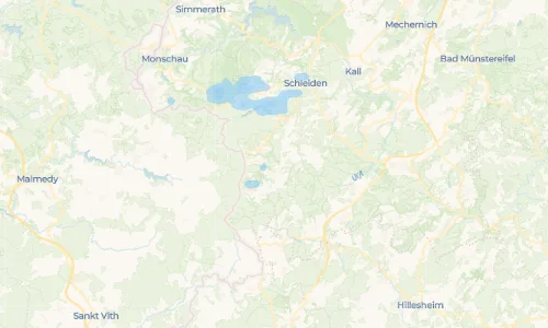 Regenradar Giescheid: aktuelle Niederschläge in Giescheid und Umgebung, Stand 24. Oktober 2026 um 16:35 Uhr