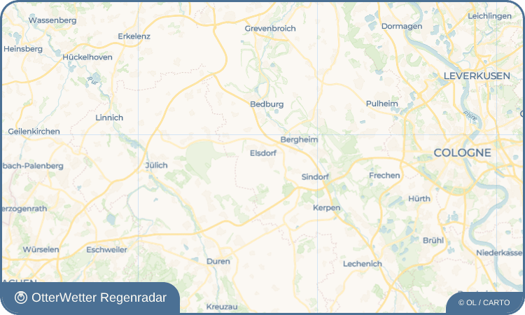 OtterWetter Regenradar-Widget Giesendorf