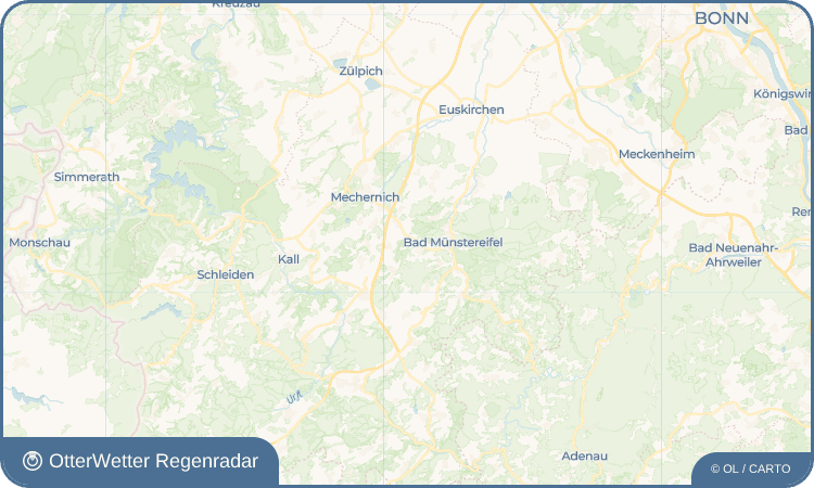Wetter-Widget-Vorschau mit Vorhersagedaten für Gilsdorf