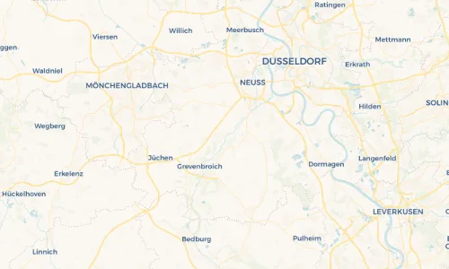 Regenradar Vorschaubild - Aktuelle Niederschläge in Gilverath und Umgebung