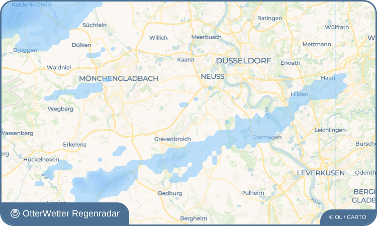 Widget-Vorschau für Gilverath Wetter-Widget-Vorschau mit Vorhersagedaten für Gilverath