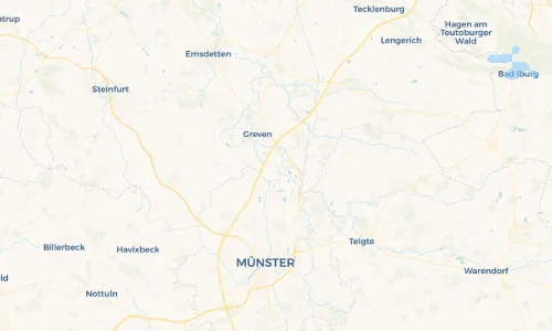 Regenradar Vorschaubild - Aktuelle Niederschläge in Gimbte und Umgebung