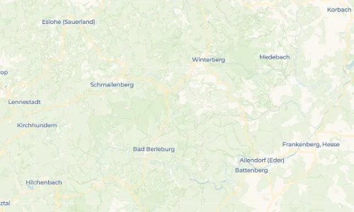 Regenradar Vorschaubild - Aktuelle Niederschläge in Girkhausen und Umgebung