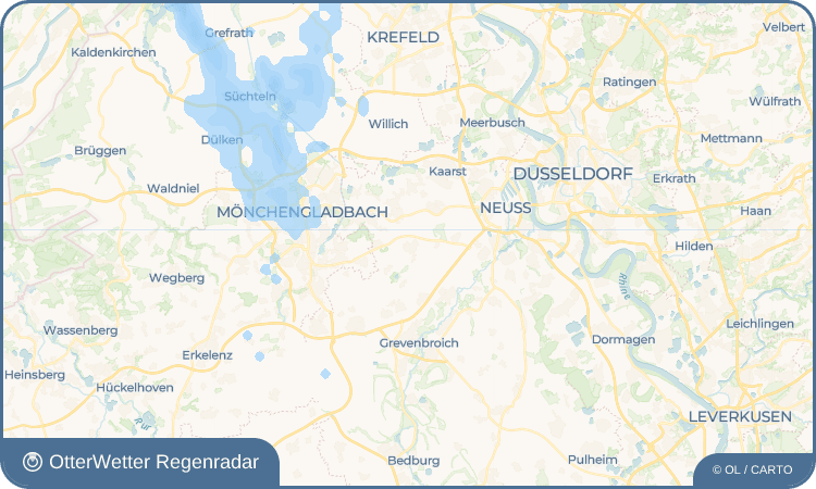 Widget-Vorschau für Glehn Wetter-Widget-Vorschau mit Vorhersagedaten für Glehn