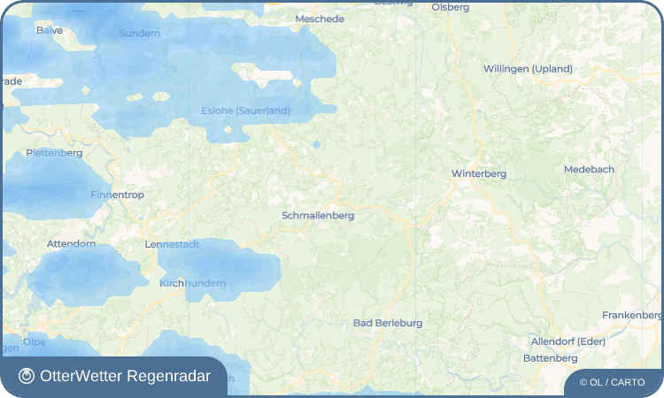 OtterWetter Regenradar-Widget Gleidorf