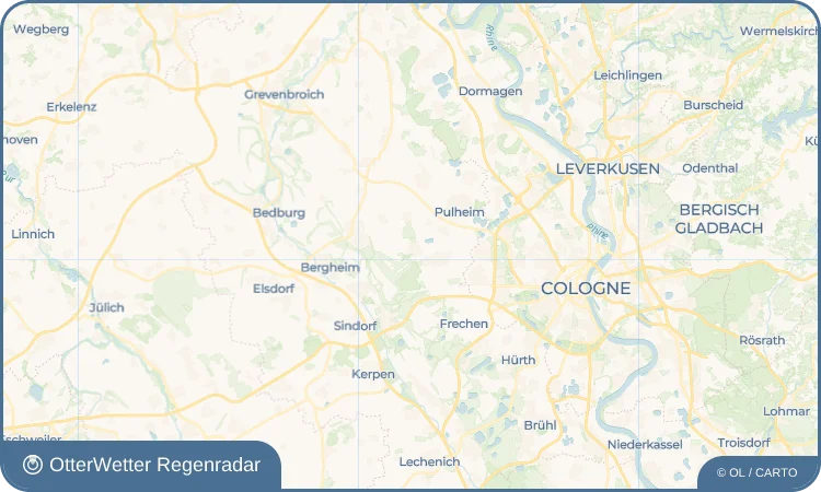 Widget-Vorschau für Glessen Wetter-Widget-Vorschau mit Vorhersagedaten für Glessen