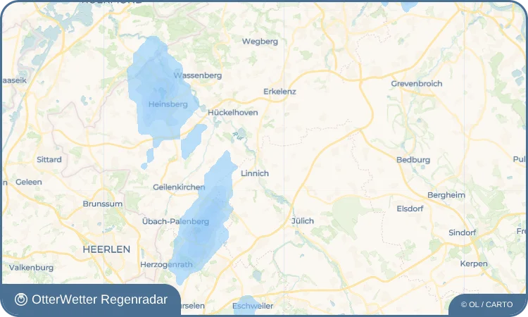 Wetter-Widget-Vorschau mit Vorhersagedaten für Glimbach