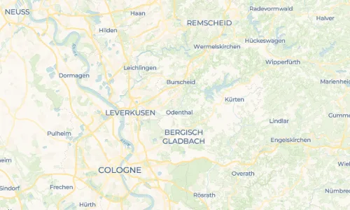 Regenradar Glöbusch: aktuelle Niederschläge in Glöbusch und Umgebung, Stand 17. Oktober 2026 um 12:00 Uhr