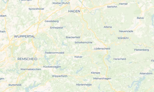 Regenradar-Vorschau: aktuelle Niederschläge in Glörfeld und Umgebung
