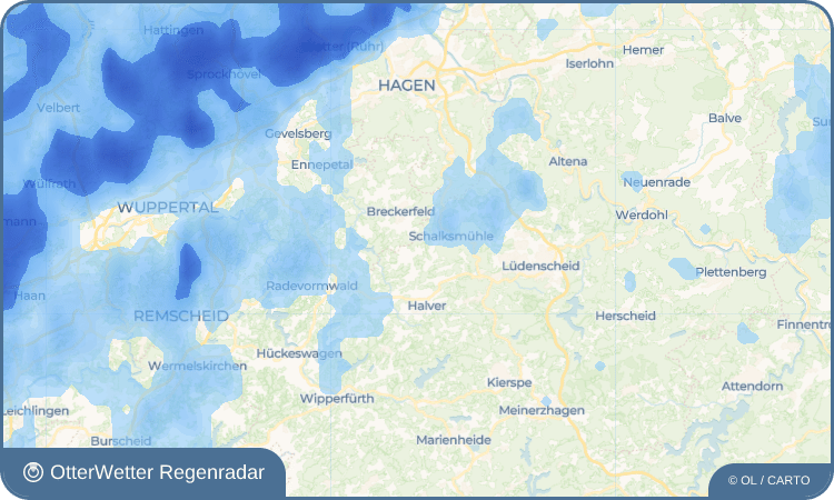 Widget-Vorschau für Glörfeld Wetter-Widget-Vorschau mit Vorhersagedaten für Glörfeld