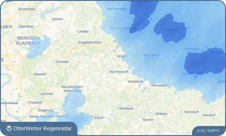 Wetter-Widget-Vorschau mit Vorhersagedaten für Göpringhausen