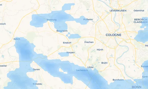 Regenradar Vorschaubild - Aktuelle Niederschläge in Götzenkirchen und Umgebung