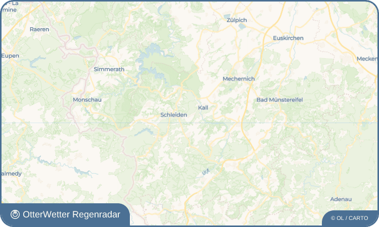 OtterWetter Regenradar-Widget Golbach