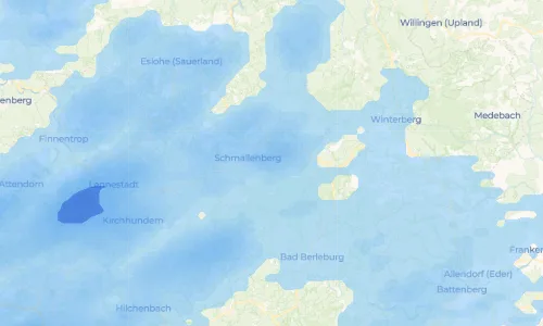 Regenradar Grafschaft: aktuelle Niederschläge in Grafschaft und Umgebung, Stand 21. Oktober 2026 um 7:40 Uhr