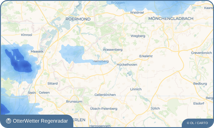OtterWetter Regenradar-Widget Grebben