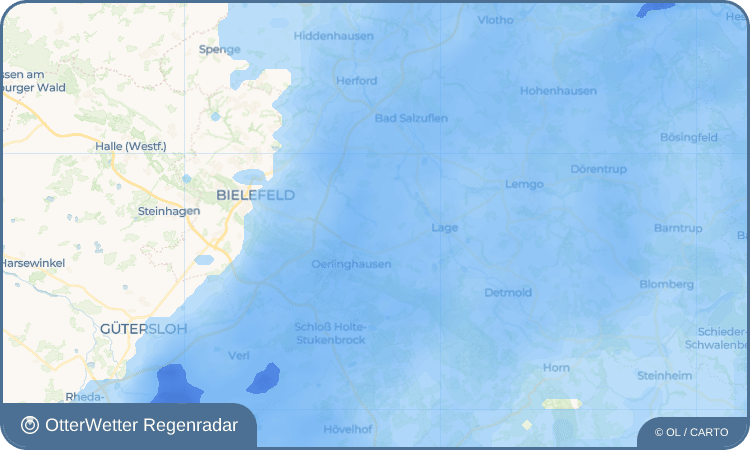 Widget-Vorschau für Greste (Dorf) Wetter-Widget-Vorschau mit Vorhersagedaten für Greste (Dorf)