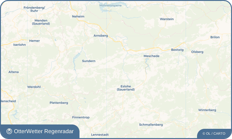 OtterWetter Regenradar-Widget Grevenstein