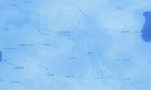 Regenradar Vorschaubild - Aktuelle Niederschläge in Grieth und Umgebung