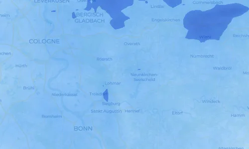 Regenradar Vorschaubild - Aktuelle Niederschläge in Grimberg und Umgebung