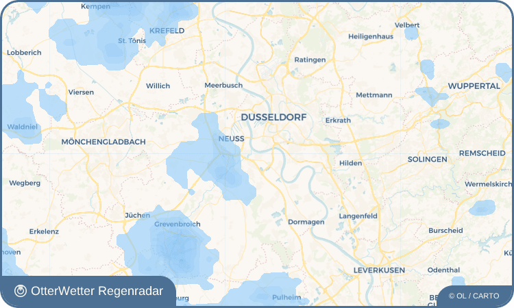 OtterWetter Regenradar-Widget Grimlinghausen