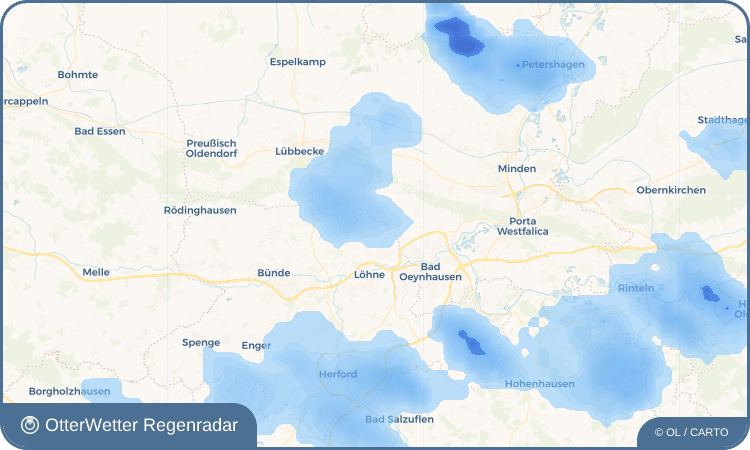 Widget-Vorschau für Grimminghausen Wetter-Widget-Vorschau mit Vorhersagedaten für Grimminghausen