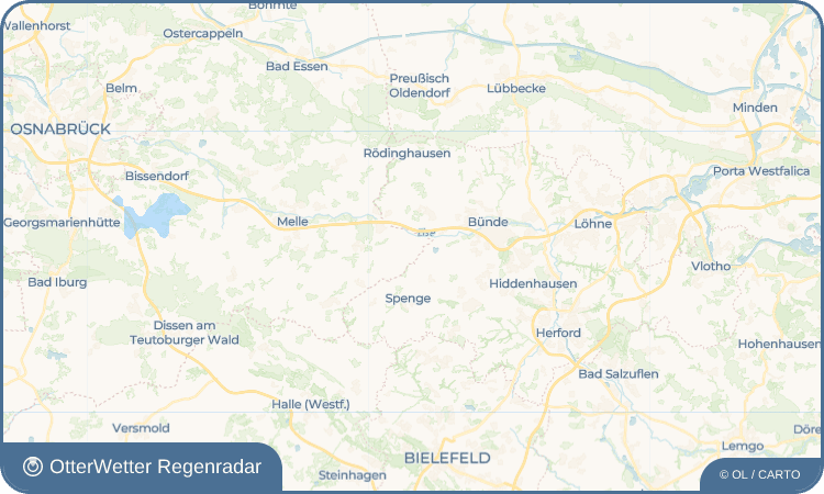 OtterWetter Regenradar-Widget Groß Aschen