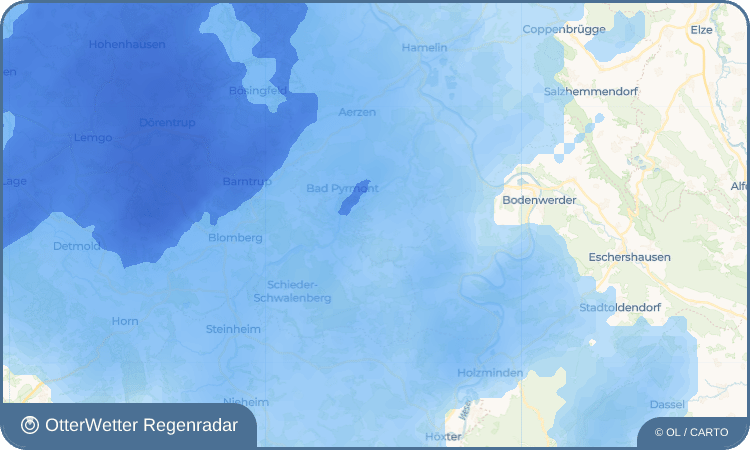 OtterWetter Regenradar-Widget Großenberg