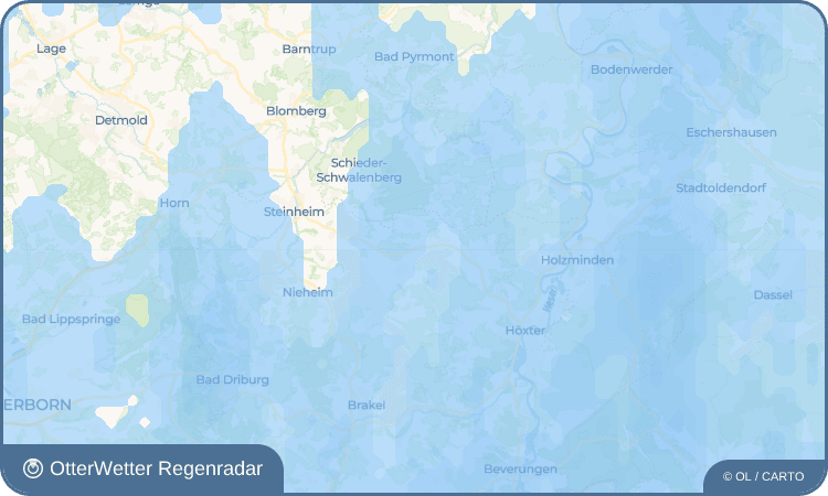 OtterWetter Regenradar-Widget Großenbreden