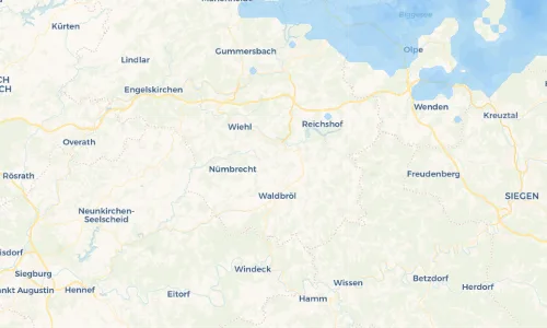 Regenradar Vorschaubild - Aktuelle Niederschläge in Großenseifen und Umgebung