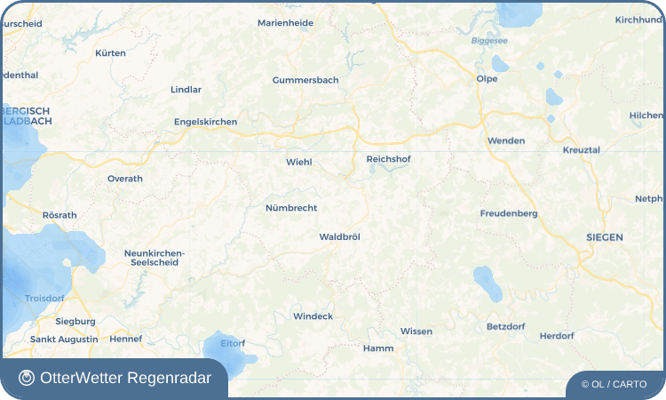 OtterWetter Regenradar-Widget Großenseifen